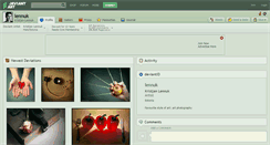 Desktop Screenshot of lennuk.deviantart.com