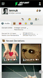 Mobile Screenshot of lennuk.deviantart.com