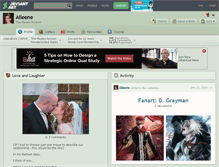 Tablet Screenshot of aileene.deviantart.com