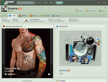 Tablet Screenshot of jlluesma.deviantart.com