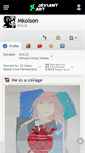 Mobile Screenshot of mkolson.deviantart.com