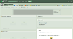 Desktop Screenshot of dragonmusicplz.deviantart.com