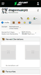 Mobile Screenshot of dragonmusicplz.deviantart.com