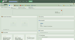 Desktop Screenshot of idisko.deviantart.com
