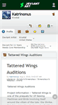 Mobile Screenshot of katrinonus.deviantart.com