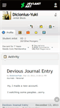 Mobile Screenshot of diclonius-yuki.deviantart.com