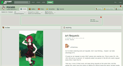 Desktop Screenshot of pockidd.deviantart.com