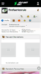 Mobile Screenshot of firefaeriesrule.deviantart.com