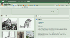Desktop Screenshot of crookedscene.deviantart.com