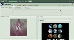 Desktop Screenshot of lunarshore.deviantart.com