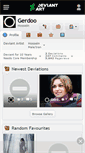 Mobile Screenshot of gerdoo.deviantart.com