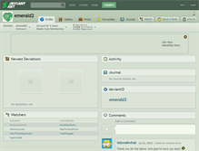 Tablet Screenshot of emerald2.deviantart.com