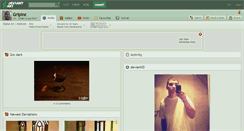 Desktop Screenshot of gripinc.deviantart.com
