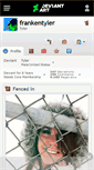 Mobile Screenshot of frankentyler.deviantart.com
