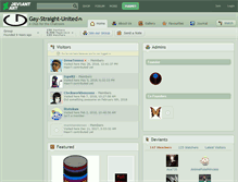 Tablet Screenshot of gay-straight-united.deviantart.com