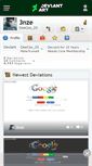 Mobile Screenshot of 3nze.deviantart.com