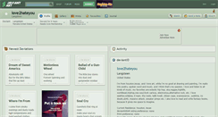 Desktop Screenshot of love2hateyou.deviantart.com