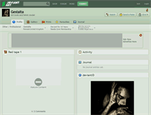 Tablet Screenshot of gestalta.deviantart.com