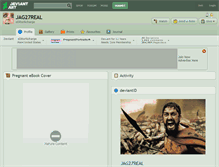 Tablet Screenshot of jag27real.deviantart.com