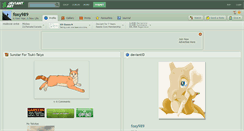 Desktop Screenshot of foxy989.deviantart.com