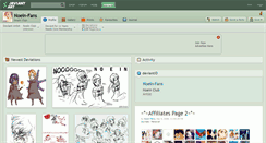 Desktop Screenshot of noein-fans.deviantart.com