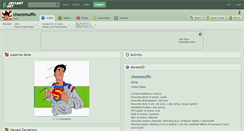 Desktop Screenshot of cheezmuffn.deviantart.com