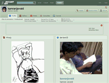 Tablet Screenshot of kamranjawaid.deviantart.com