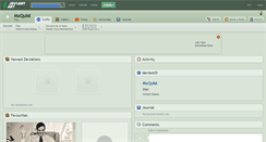 Desktop Screenshot of mxquist.deviantart.com