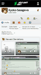 Mobile Screenshot of kyoko-sasagawa.deviantart.com