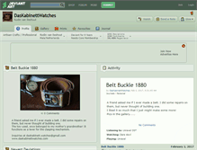 Tablet Screenshot of daskabinettwatches.deviantart.com