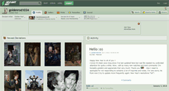Desktop Screenshot of goldenrod1034.deviantart.com