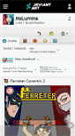 Mobile Screenshot of mslumina.deviantart.com