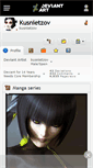 Mobile Screenshot of kusnietzov.deviantart.com