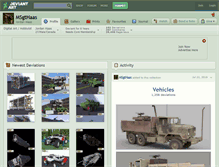 Tablet Screenshot of msgthaas.deviantart.com