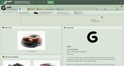 Desktop Screenshot of cabg.deviantart.com