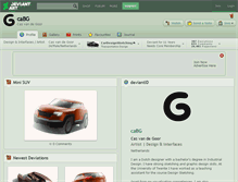 Tablet Screenshot of cabg.deviantart.com