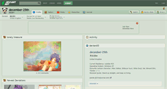 Desktop Screenshot of december-25th.deviantart.com