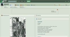 Desktop Screenshot of manuzoli.deviantart.com