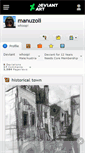 Mobile Screenshot of manuzoli.deviantart.com