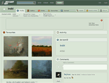 Tablet Screenshot of inobi.deviantart.com