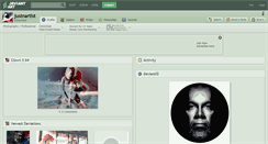 Desktop Screenshot of justnartist.deviantart.com