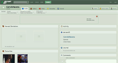 Desktop Screenshot of corwinhavens.deviantart.com