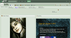 Desktop Screenshot of mendha.deviantart.com