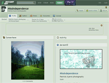 Tablet Screenshot of missindependence.deviantart.com