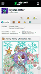 Mobile Screenshot of crystal-otter.deviantart.com