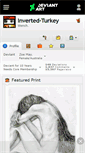 Mobile Screenshot of inverted-turkey.deviantart.com
