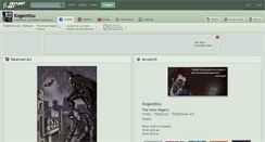 Desktop Screenshot of kogamitsu.deviantart.com