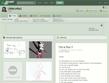 Tablet Screenshot of littlelolita2.deviantart.com