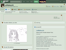 Tablet Screenshot of lolinekocchi.deviantart.com