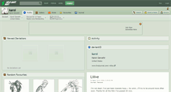 Desktop Screenshot of karoi.deviantart.com